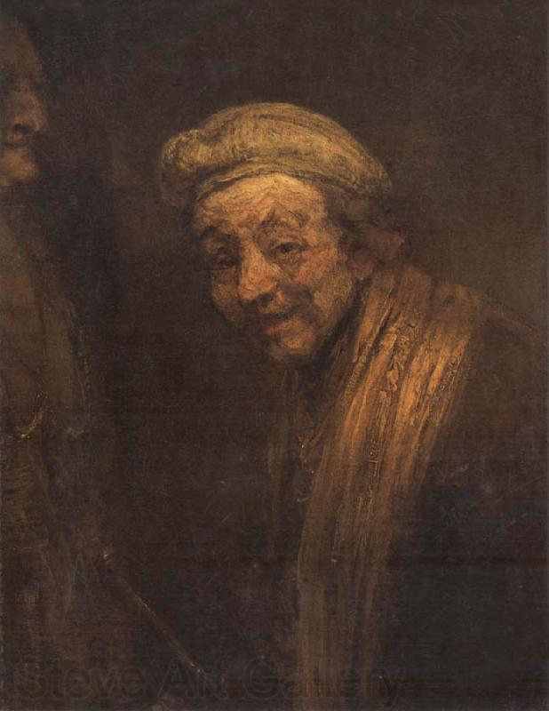 REMBRANDT Harmenszoon van Rijn Self-Portrait as Zeuxis